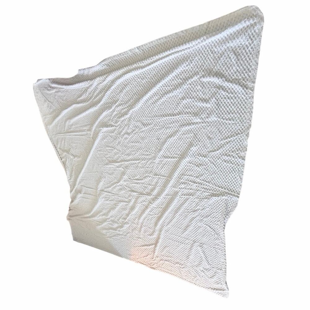 Vintage 100% Egyptian cotton chenille king size bedspread blanket cottagecore